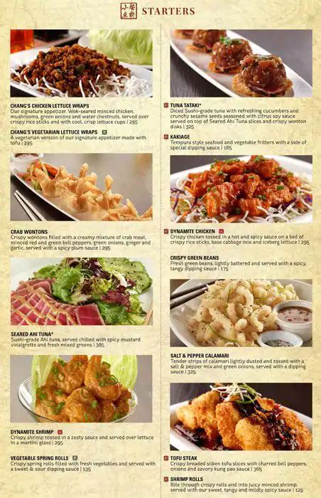 pf chang'|pf chang's menu with prices 2023.